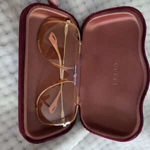 Gucci Gold Women's Sunglasses